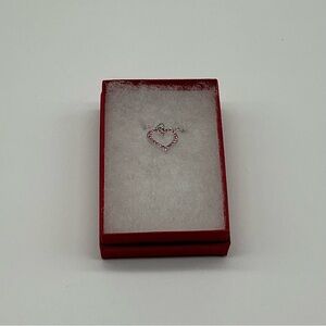 *NEW* Elegant Pink Heart Pendant Necklace